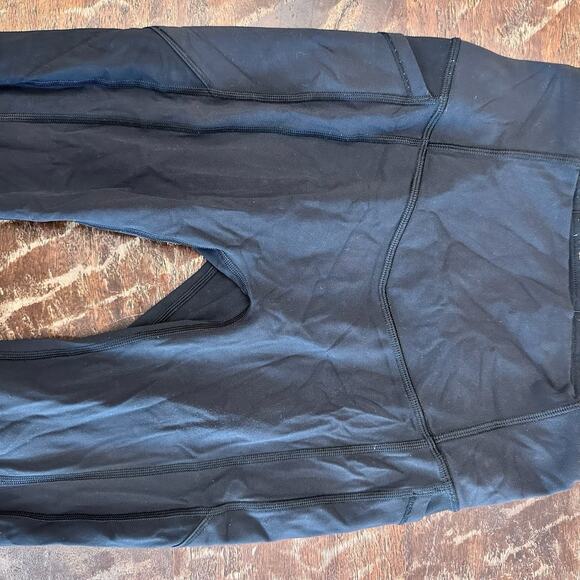Lululemon Invigorate High Rise Tight Pants Black Size 4 Luxtreme Pockets Run - Picture 5 of 6
